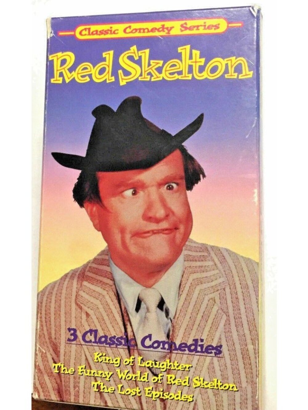 Vintage VHS Red Skelton Classic Comedies Series 3 Tape King Laughter Lost Episod